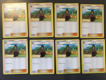 Cartes Pokémon dresseur supporter
