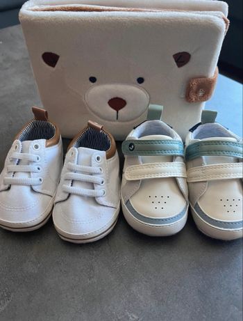 Chaussons bébé garçon 1/6 mois Obaibi 