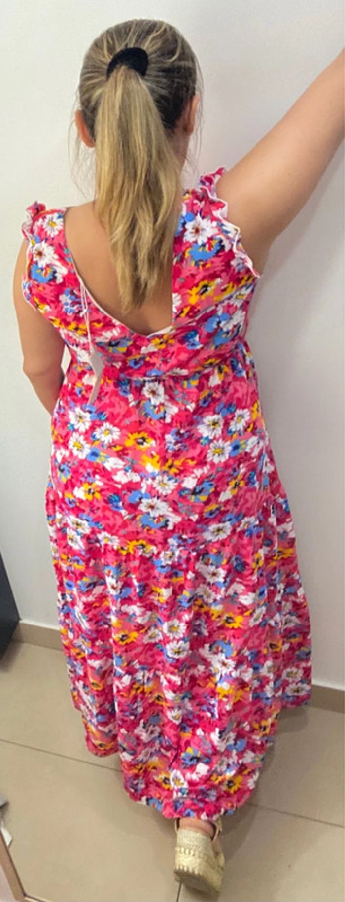 Robe longue à fleurs Lilie Rose - photo numéro 6
