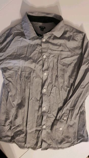 Chemise garçon grise