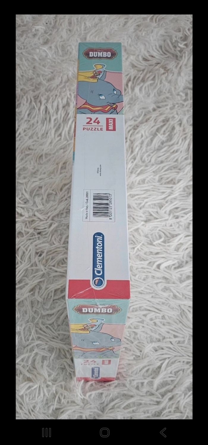 Maxi Puzzle Dumbo Disney 24 pièces 3 ans Neuf. - photo numéro 5