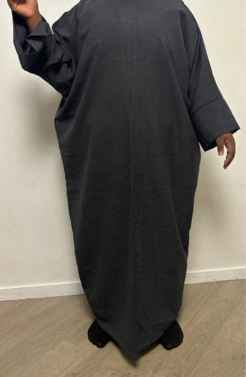 Ensemble en lin gris foncé