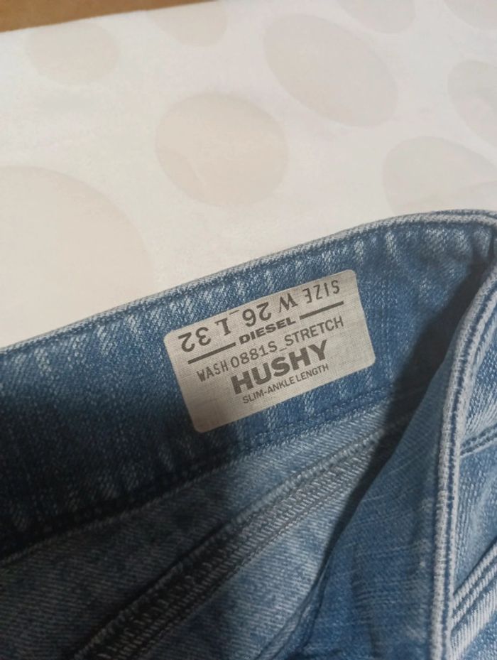 Pantalon jeans court femme Diesel coupe légèrement skinny taille 36/38 - photo numéro 6