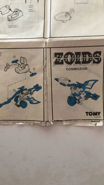 notice vintage zoids original