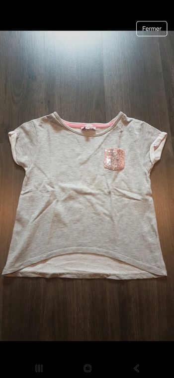 Tee-shirt fille 8ans