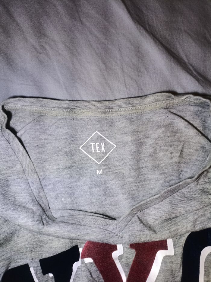 T-shirt gris TEX - photo numéro 3