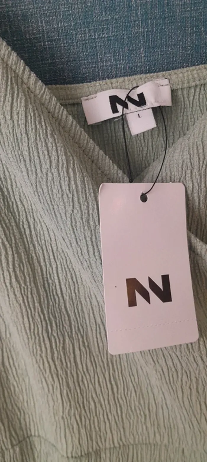 Combinaison pantalon à jambe larges - Neuf avec étiquette - Taille 40 marque Jennyfer - photo numéro 7