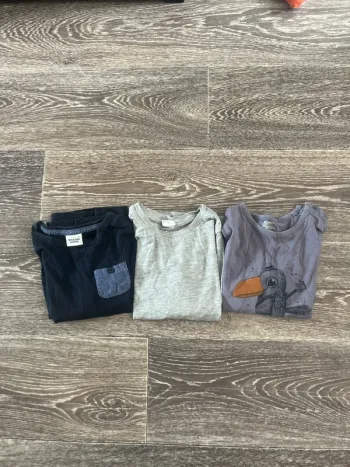 Lot 3 pulls manches longues kiabi H&M et tao