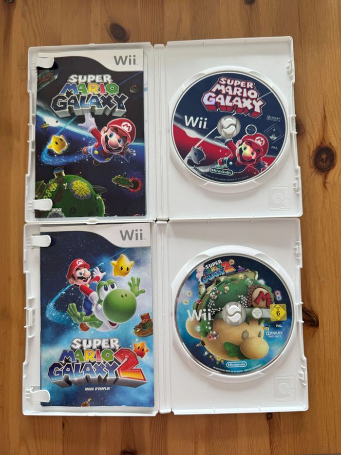 Lot Mario Galaxy 1 & 2 - BE - Wii - photo numéro 3