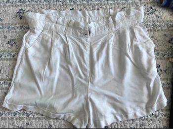 Short blanc taille S
