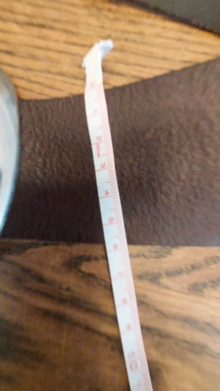 Ceinture en cuir Marron made in Italy 85cm - photo numéro 12