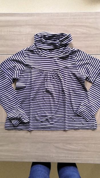 T-shirt manches longues fille Cyrillus 10 ans