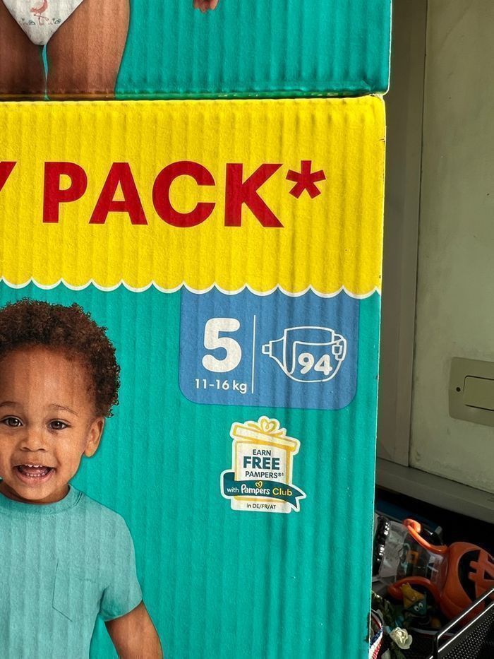 Couche taille 5 Pampers Baby Dry taille 5 : 188 Couches - photo numéro 2