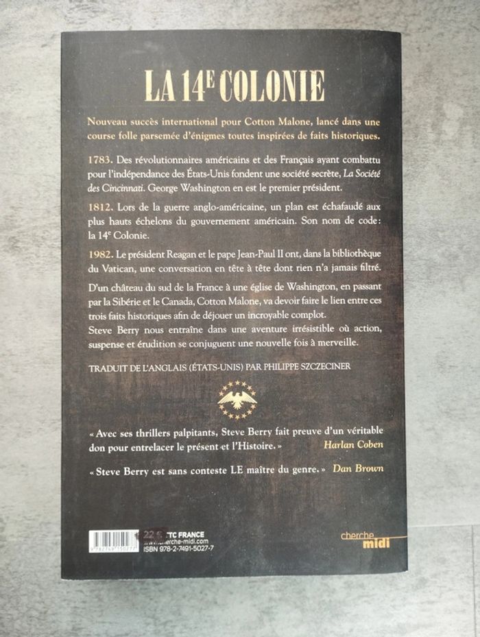 Livre la 14e colonie - photo numéro 2