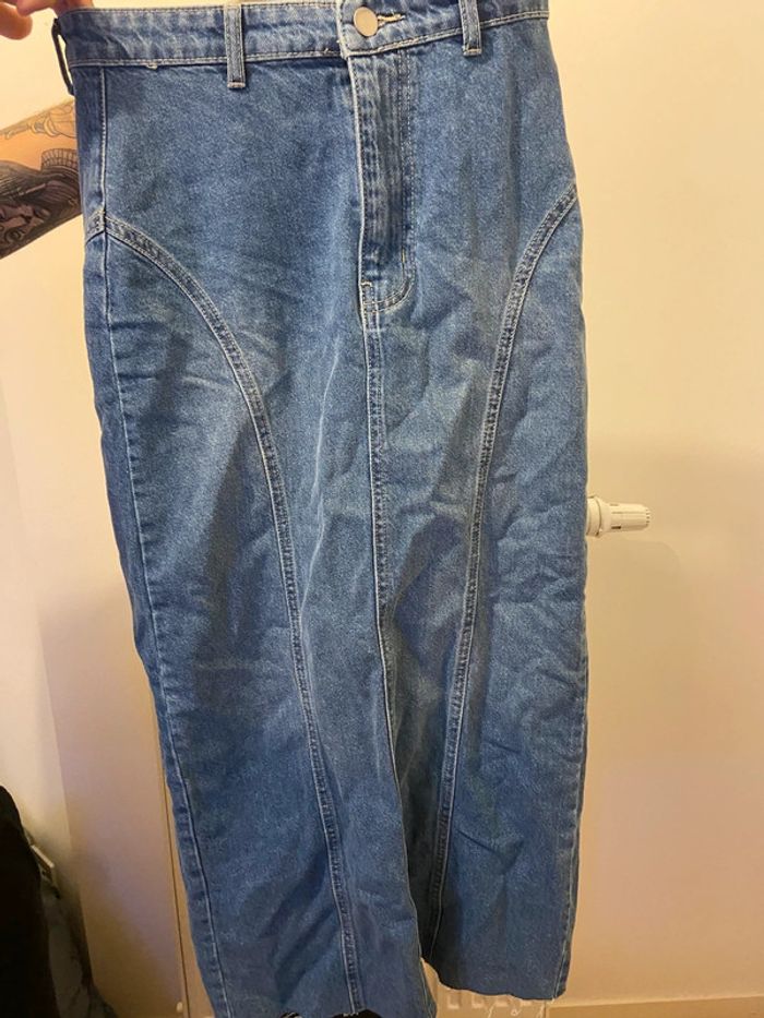 Jupe longue en jean – Boohoo