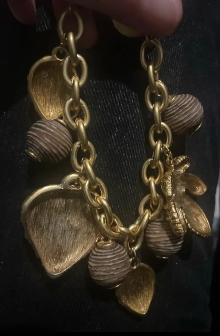 Bracelet vintage plaqué or - photo numéro 6