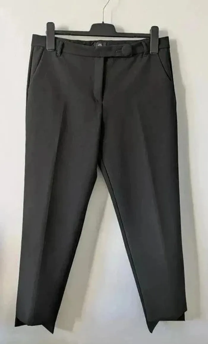 Pantalon noir asymétrique - River Island - taille 42