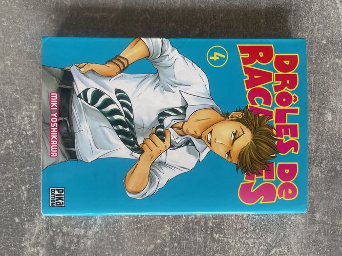 Manga Drôle de racaille, tome 4 en version française.