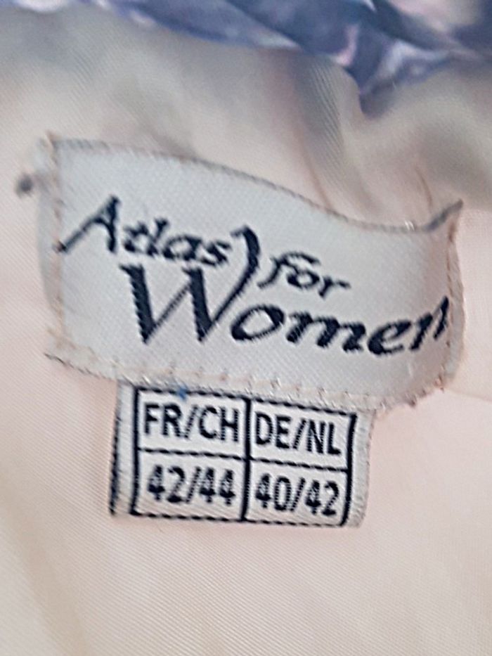 Doudoune grise, légèrement violette Atlas for Women Taille 42/44 - photo numéro 4