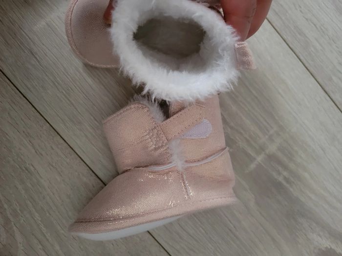 Bottes rose pailleté