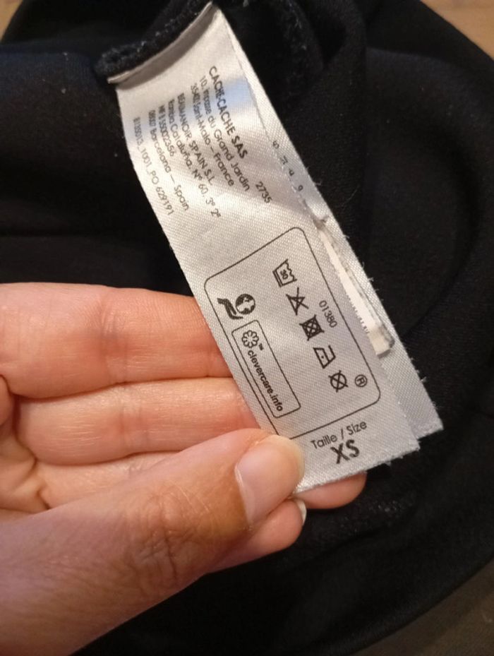 Pantalon noir cache-cache - photo numéro 4