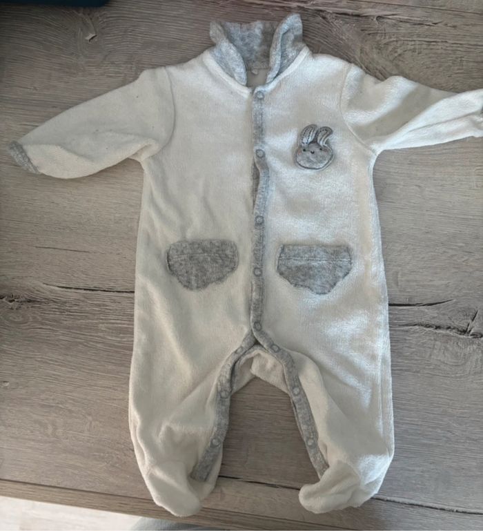 Pyjama 1 mois lapin