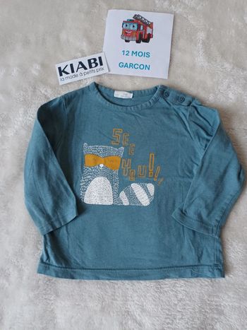 Tshirt 12 mois kiabi