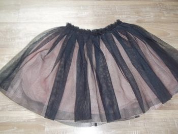 Jupe (1) triple tutu Marèse noir et rose 6 ans/114 cm