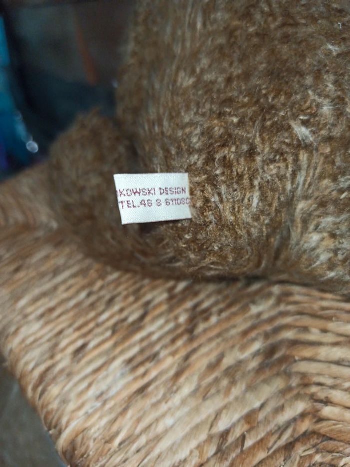 Peluche ours Bukowski neuf - photo numéro 7