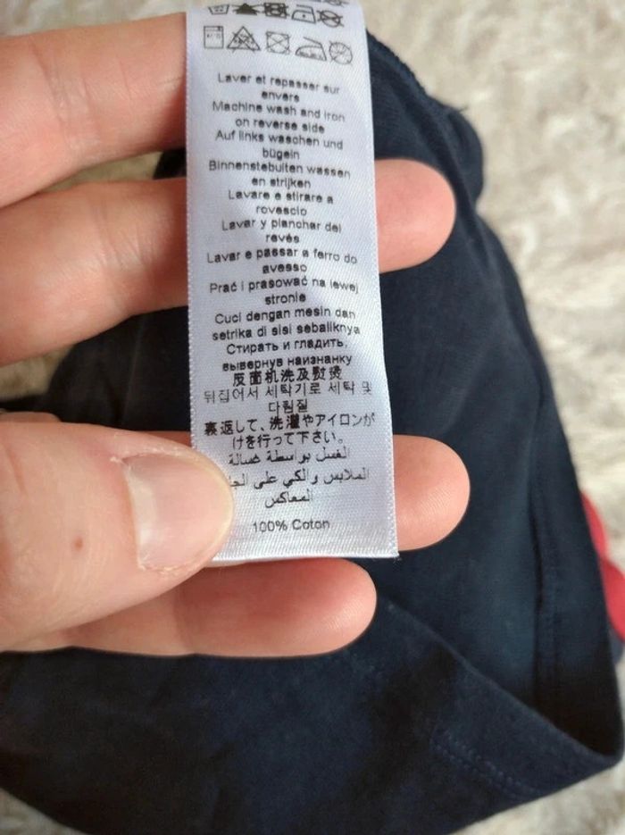 Tee shirt chemise manches courtes Garçon 12 mois Petit bateau 100% coton - photo numéro 8