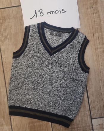 Pull sans manches garçon