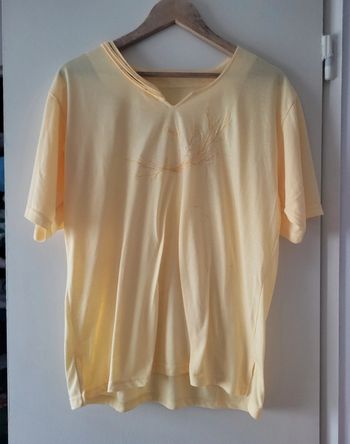 Tee shirt jaune taille 48/50