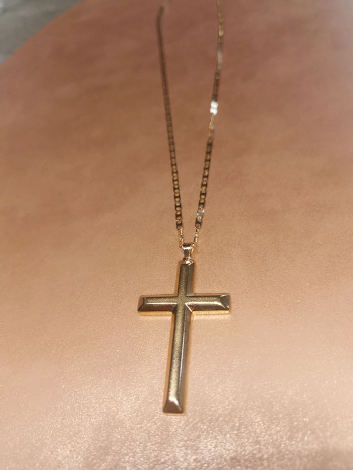 Collier et pendentif spirituel croix chrétienne