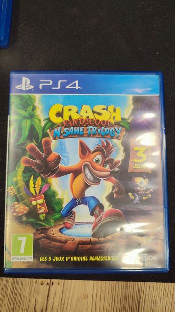 Crash bandicoot N' Sane Trilogy PS4