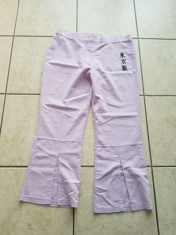Pantacourt mauve 42