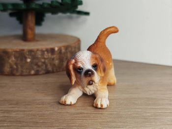 Figurine chiot Saint Bernard Schleich animal domestique