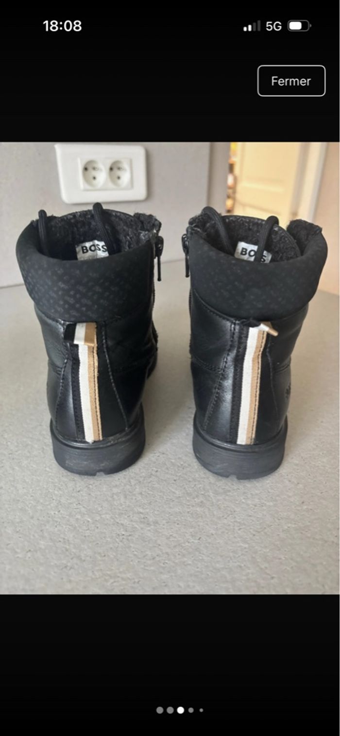 Chaussures haute chaude garçon Hugo boss 32 - photo numéro 3