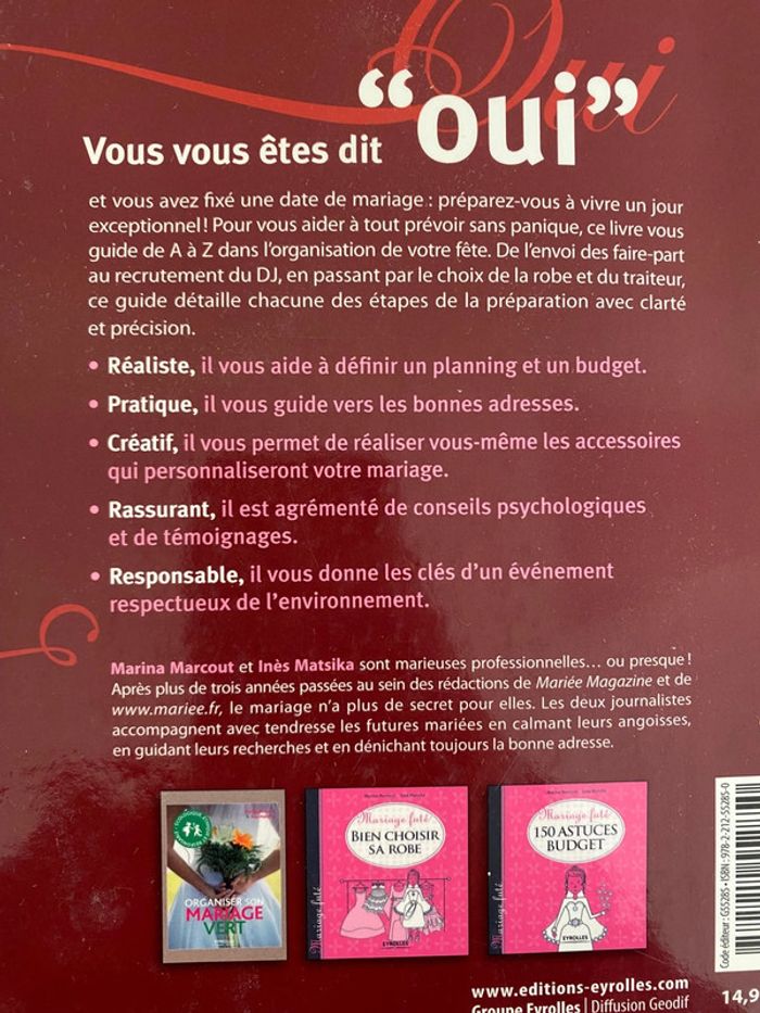 Livres organisation mariage - photo numéro 5