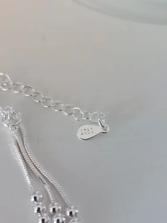 Magnifique bracelet en argent - photo numéro 5