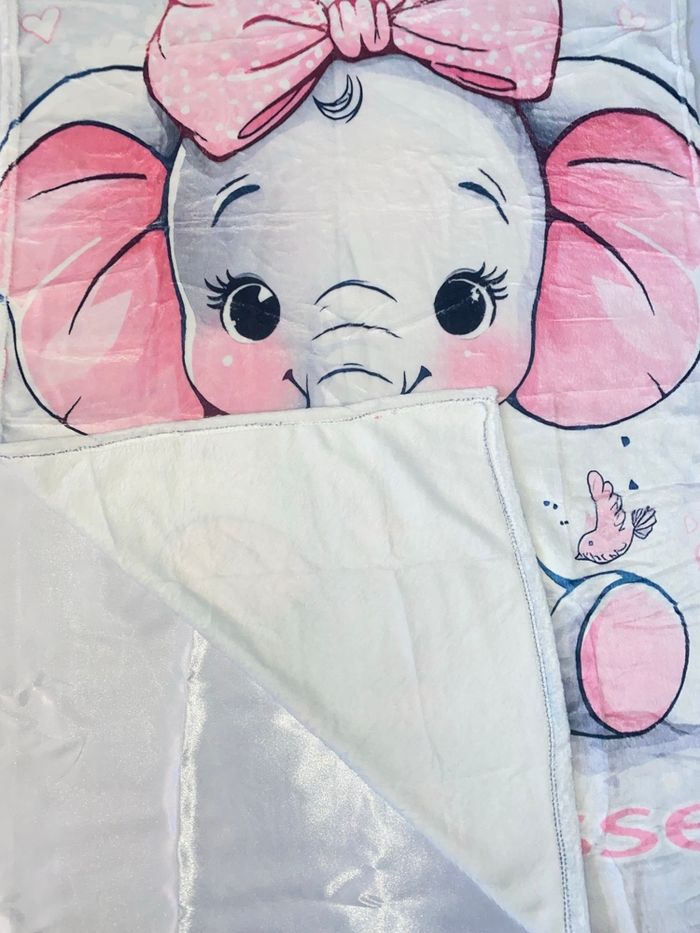 Couverture polaire Éléphant - photo numéro 4