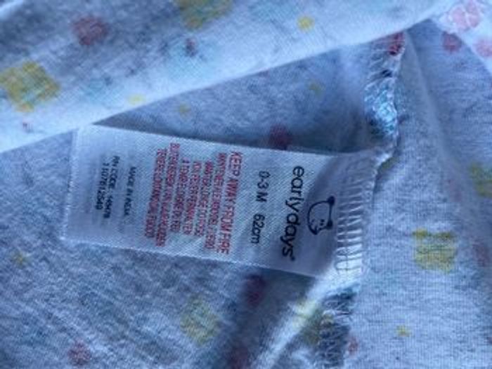 Robe confortable fleurie 0-3 mois Primark - photo numéro 5