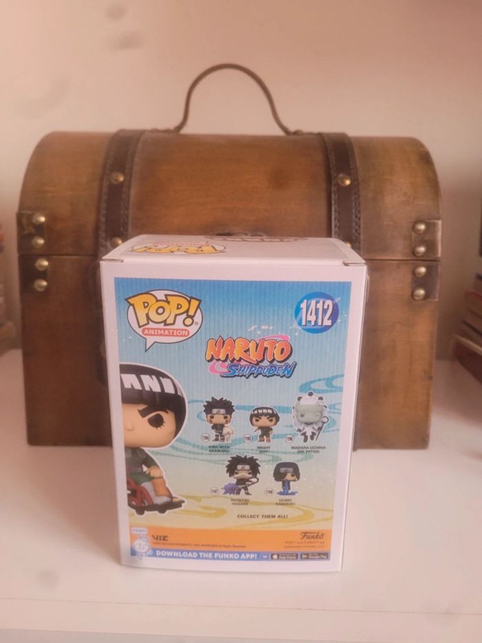 Figurine Funko Pop Might Guy Gai Maito en fauteuil 1412 - photo numéro 3