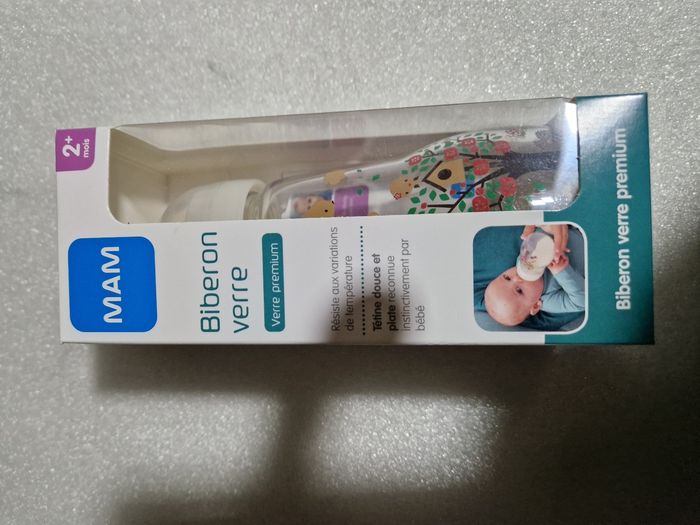 Biberon Mam en verre 260ml AU CHOIX - photo numéro 2