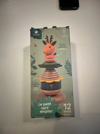 Le petit cerf à empiler Nature et découverte