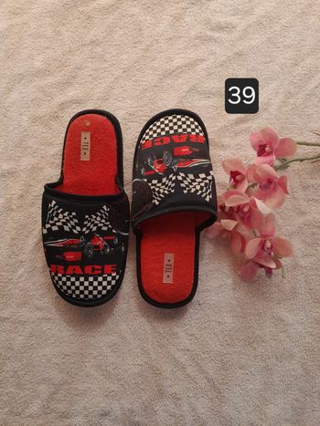 Chaussons pantoufles homme taille 39