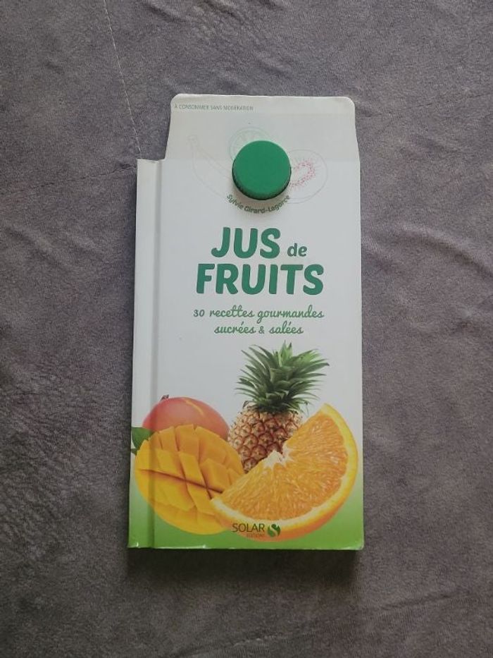 Jus de fruits - Forme découpée par Sylvie Girard-Lagorce