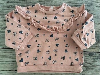 Sweat bébé fille Minnie 3 mois