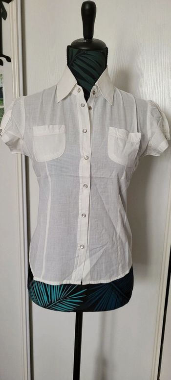 Chemisette blanche Jennyfer 34