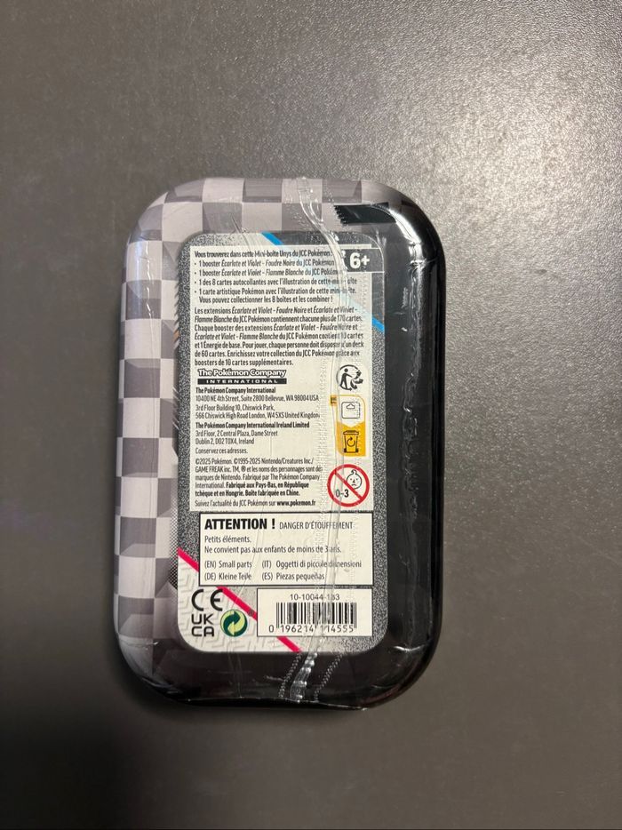 Mini tin Pokémon Unys NEUF - photo numéro 2