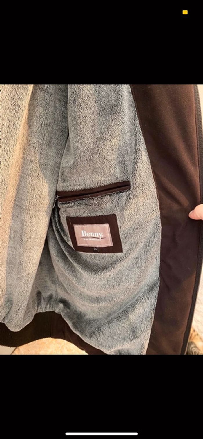 Manteau mi-saisons marron - photo numéro 4